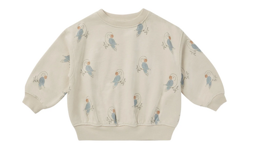 sweatshirt || parrots