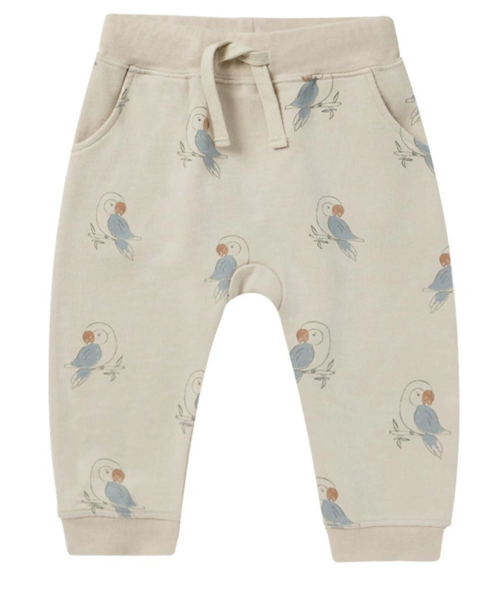 sweatpant || parrots