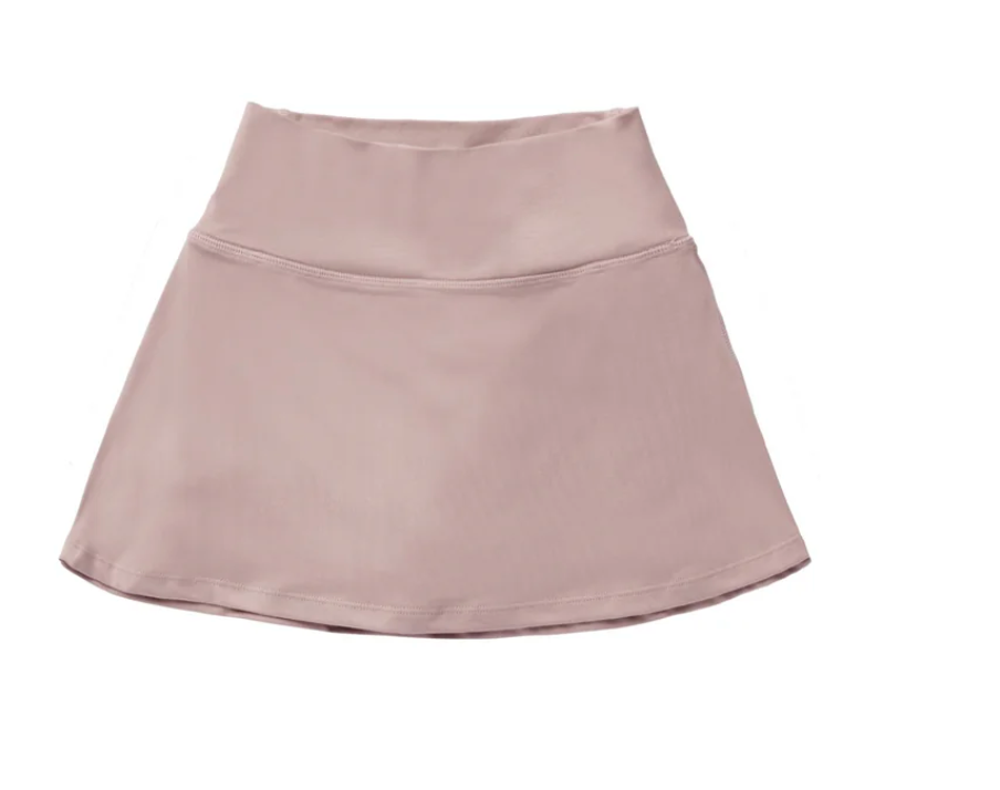 bay skirt || mauve