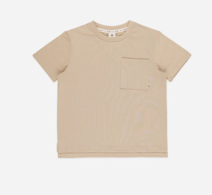 cove essential tee || grey