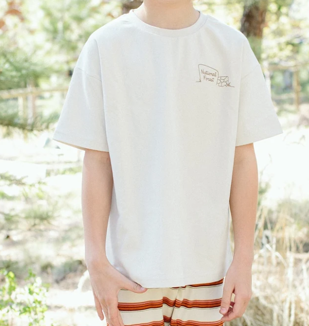 6-7Y Sand National Forest Tee