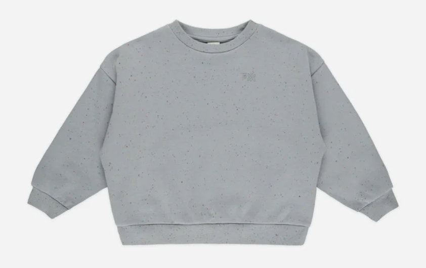 relaxed sweatshirt || blue