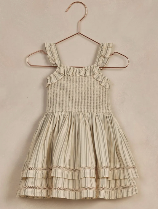 birdie dress || cypress stripe
