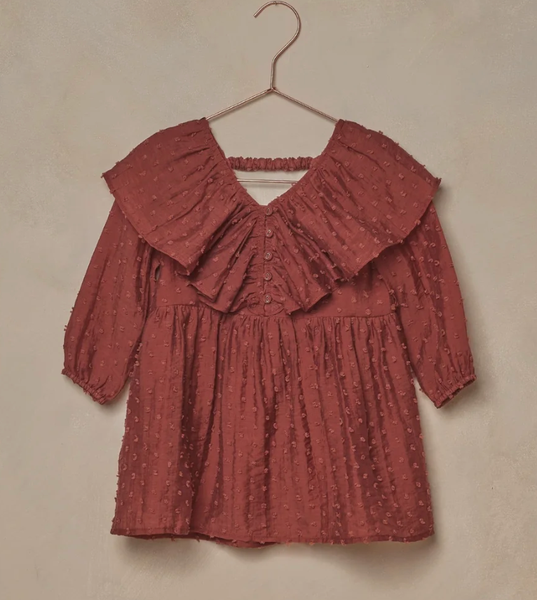 claudette dress || berry