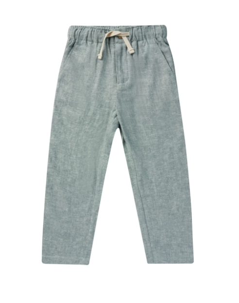 kalen pant || heathered indigo