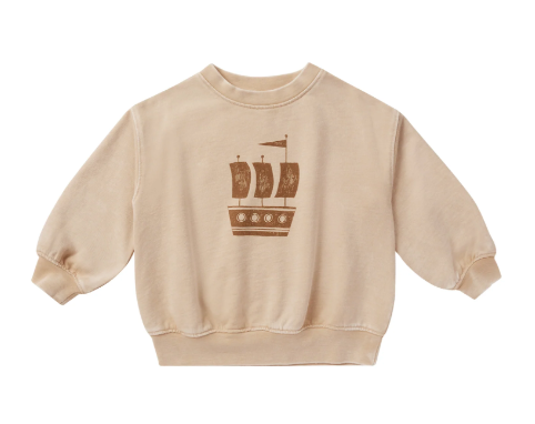relaxed sweatshirt || ship