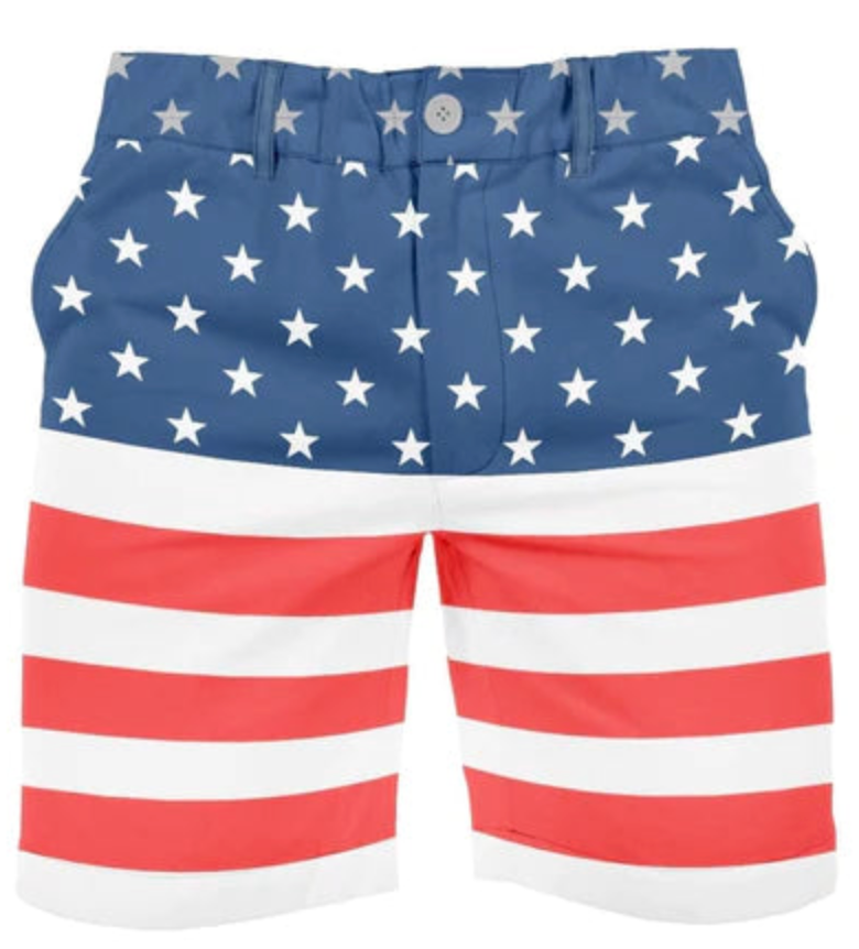 American Flag Shorts