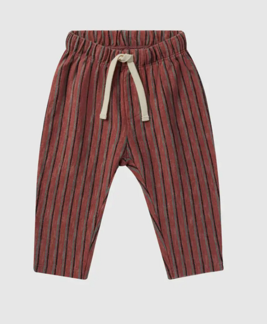 rory pant || red multi-stripe