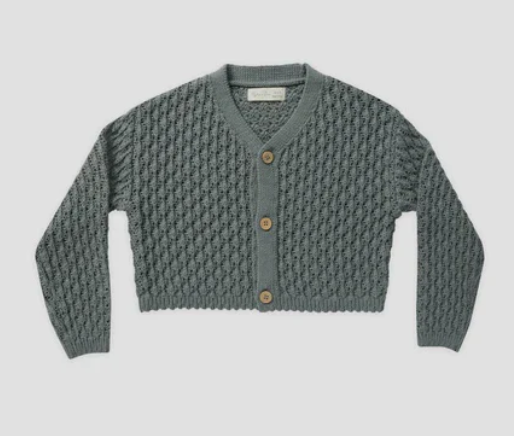 ella cardigan || indigo