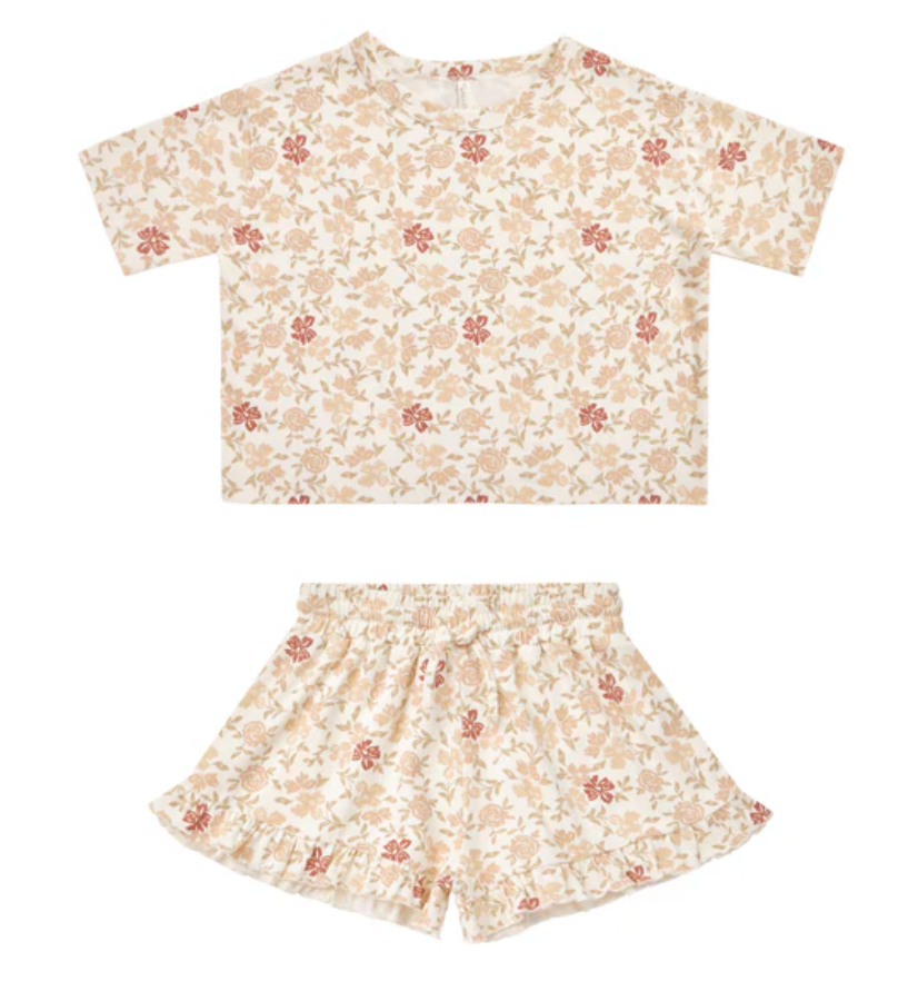 mosie set || pink floral