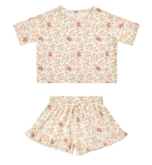 mosie set || pink floral