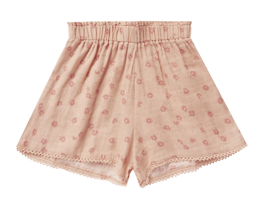 remi shorts || pink daisy