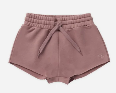 sweat short || mulberry