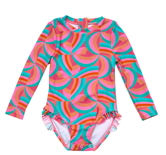 GEO MELON SUSTAINABLE LS SURF SUIT