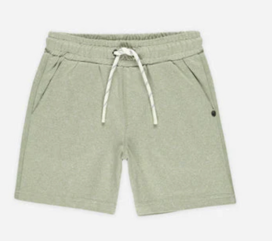 oceanside tech short || heathered sage