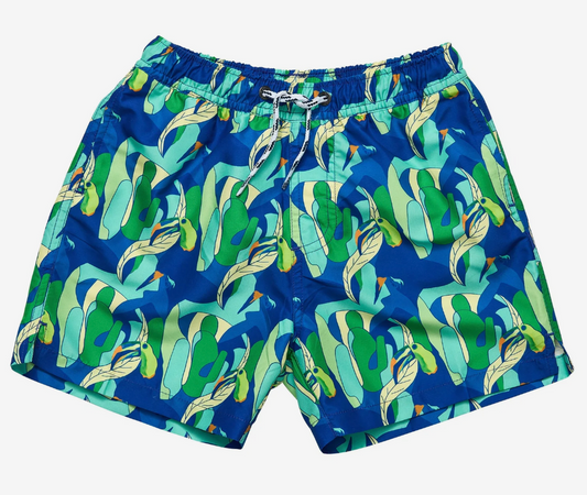TOUCAN JUNGLE SUSTAINABLE SWIM SHORT