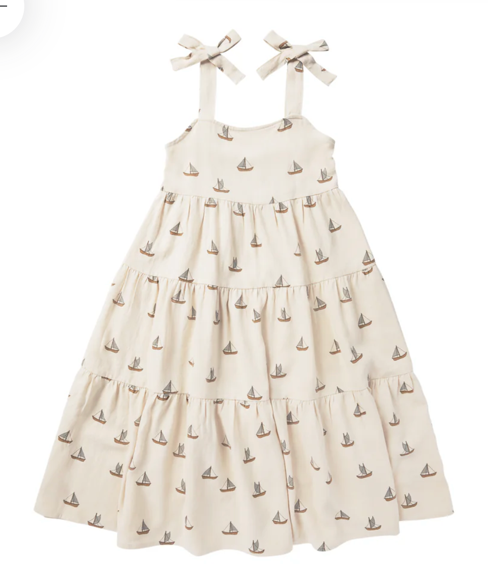 harbor dress || sailboats