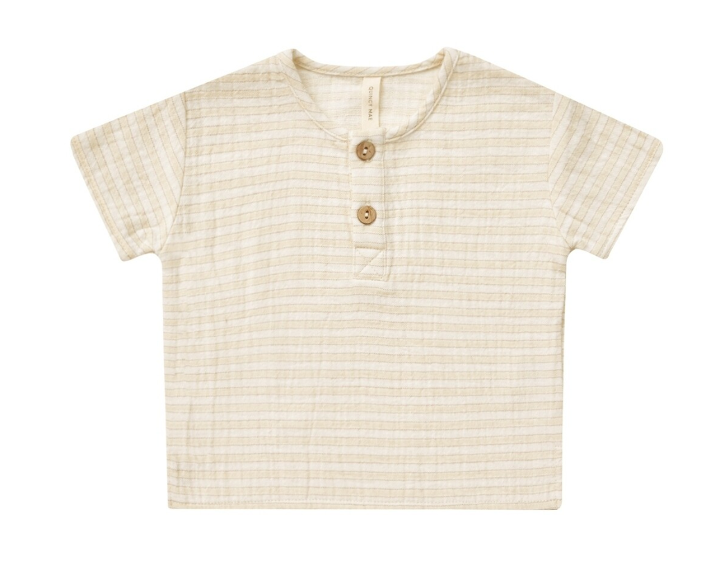 henry top || lemon stripe