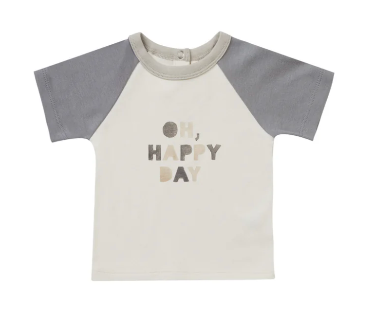 color block raglan tee || oh, happy day