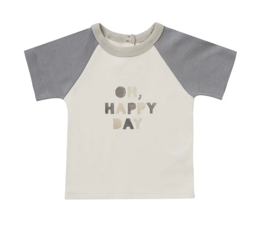 color block raglan tee || oh, happy day