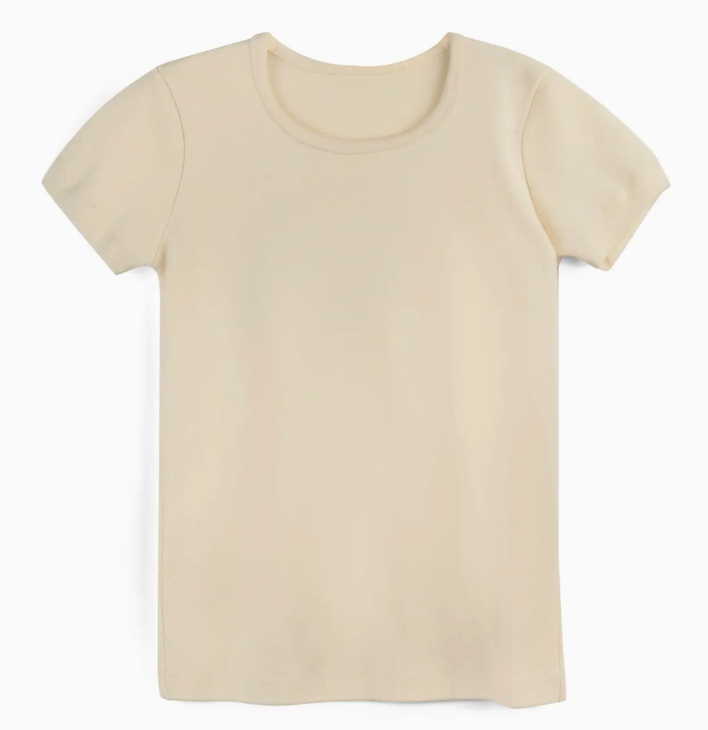 Girls Rib Knit Tee