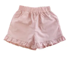 Ruffle Hems Shorts