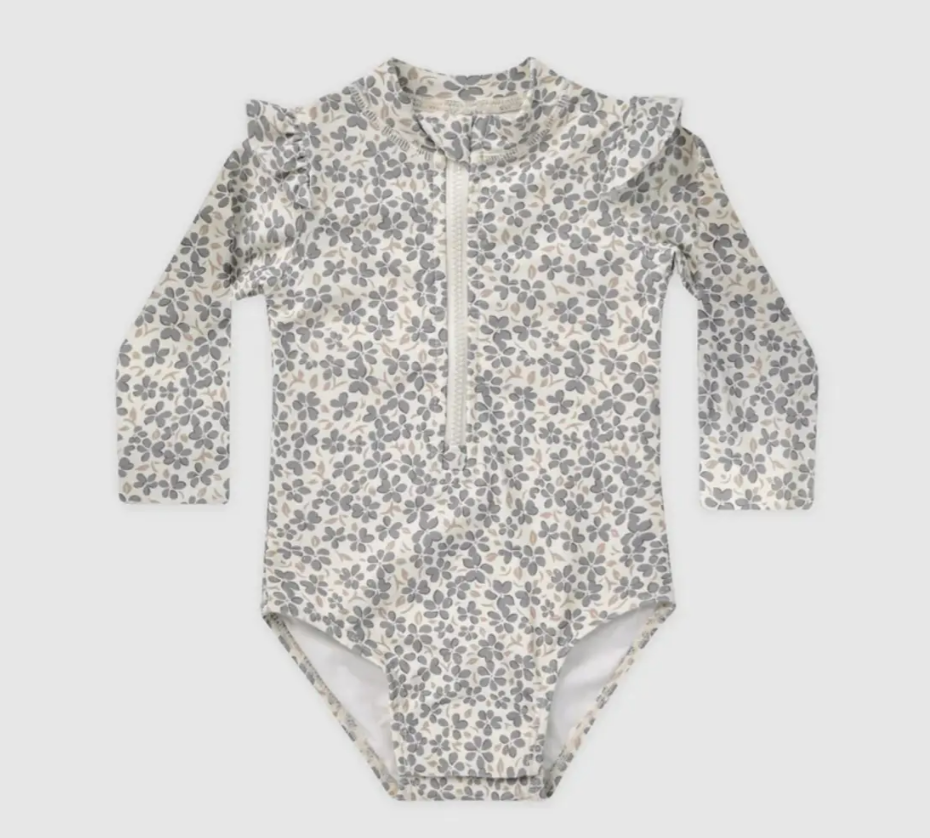 byron rashguard one-piece || poppy
