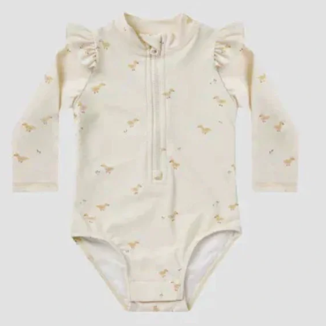 byron rashguard one-piece || ducks