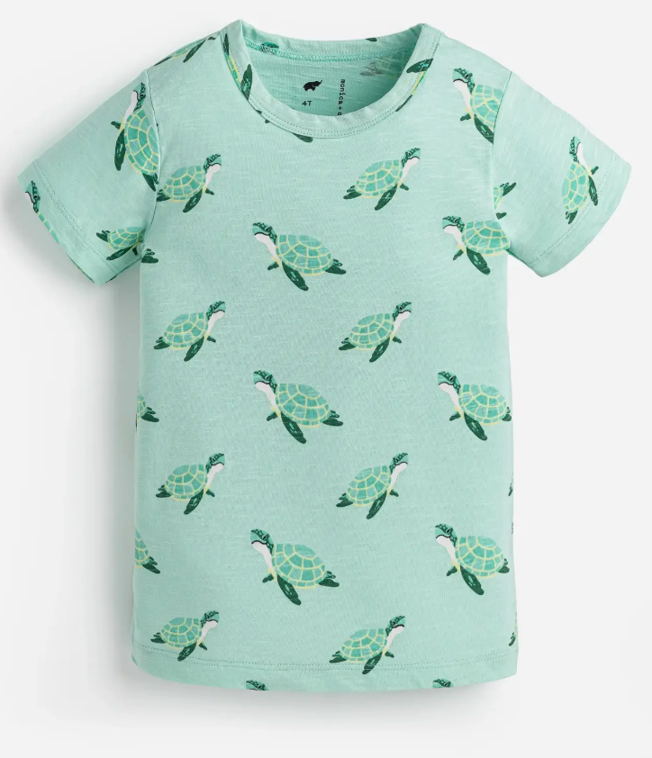 Short Sleeve Crewneck Tee_Sea Turtles