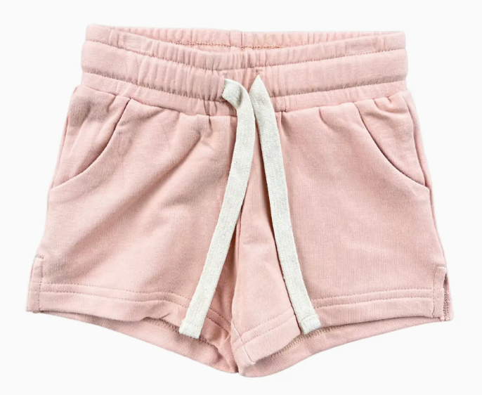 Girl's Shorts Bamboo/Cotton - Blush