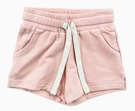 Girl's Shorts Bamboo/Cotton - Blush