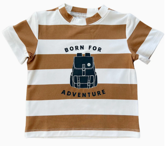 Boy's Short Sleeve Bamboo - Born for Adventure