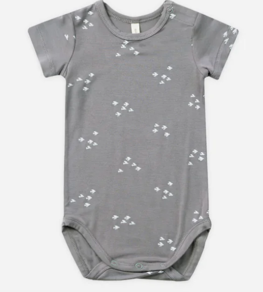 bamboo short sleeve bodysuit || flock