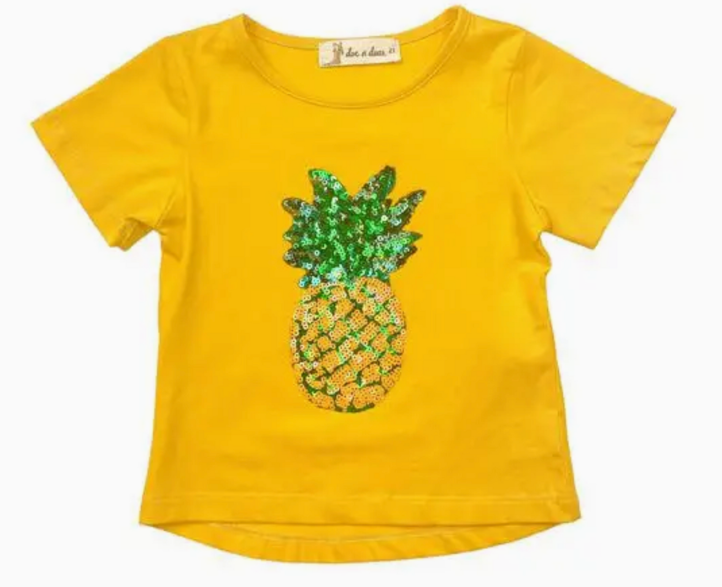 Sequin Pineapple Tee