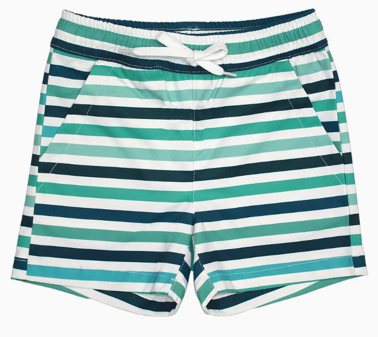 Sea Stripes Striped Swim Trunks