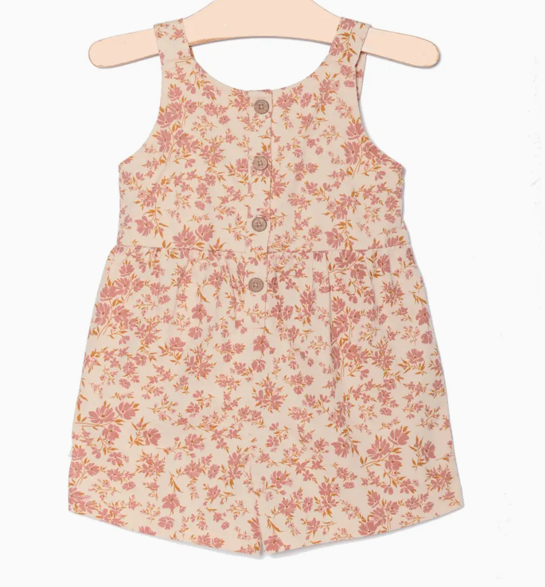 Tank Romper - Blush Floral