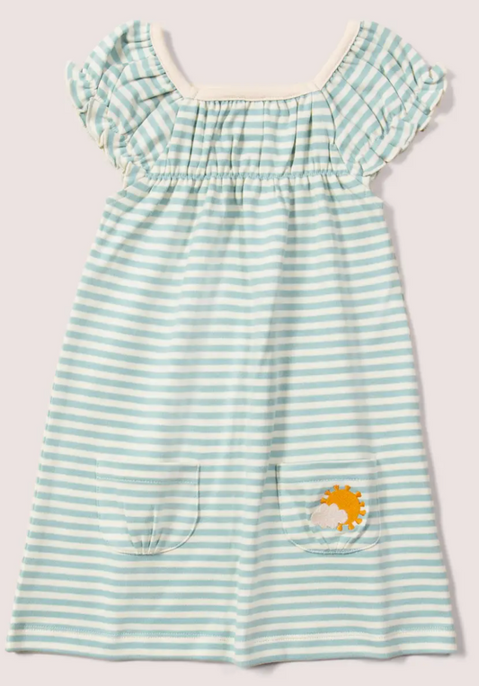 Powder Blue Frill Dress