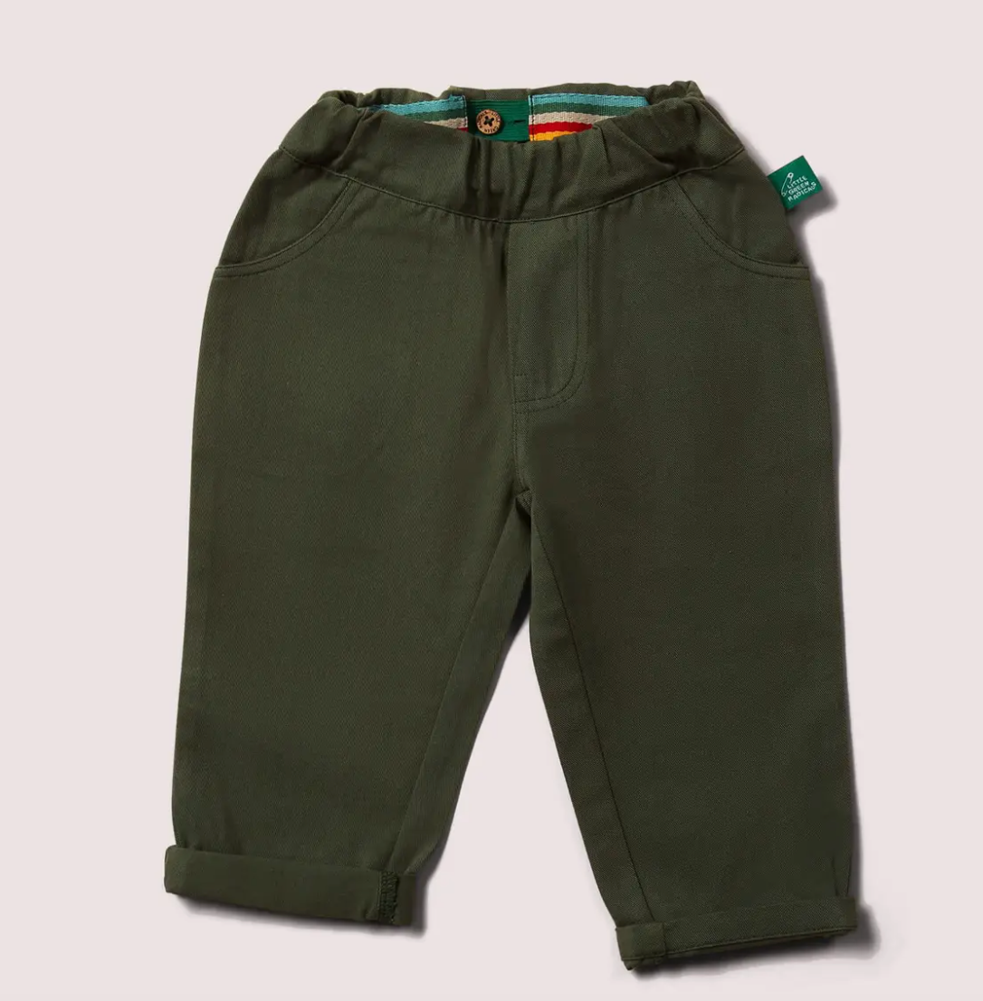 Forest Green Pocket Trousers