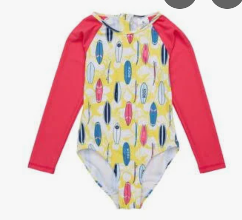 ROCK THE BOARD LS SURF SUIT
