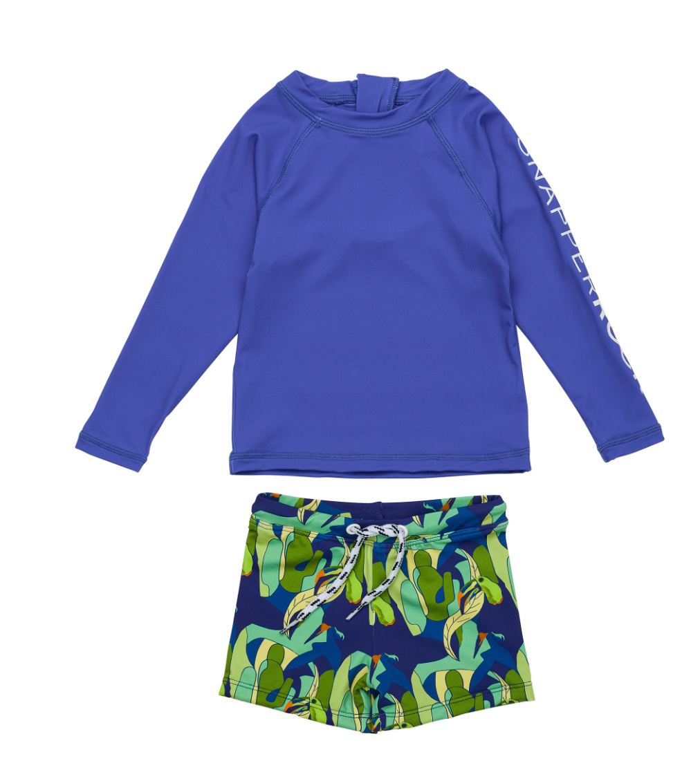 TOUCAN JUNGLE SUSTAINABLE LS BABY SET