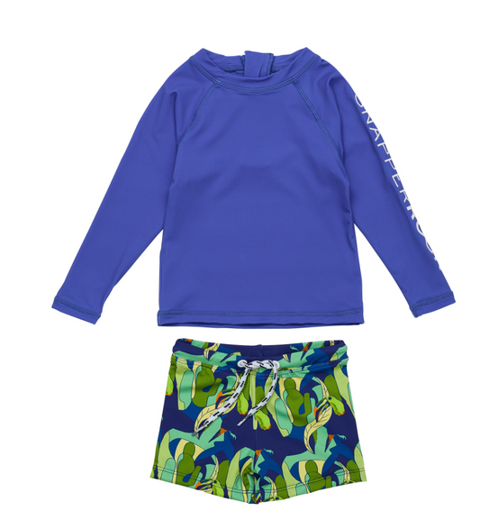 TOUCAN JUNGLE SUSTAINABLE LS BABY SET