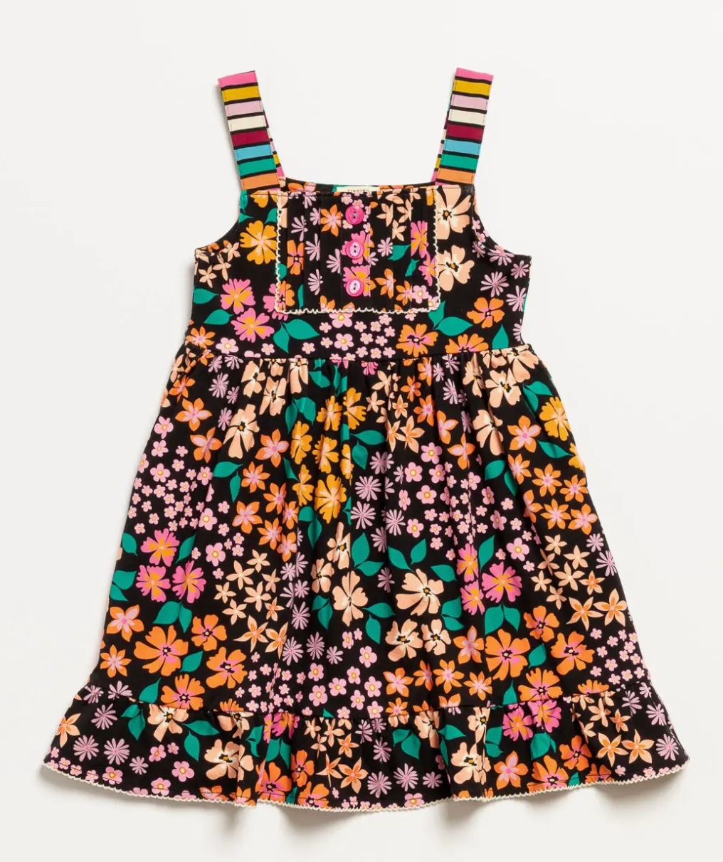 Secret Garden Dress | Cascading Floral