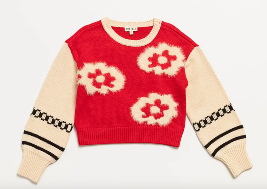 Spotlight Sweater | Tango Red