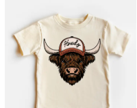 Howdy Highland Cow Western Shirt
