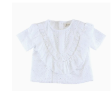 Floral Eyelet Top