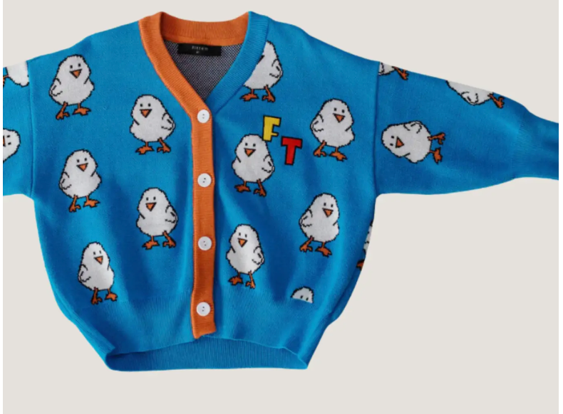 Chicklet Cardi