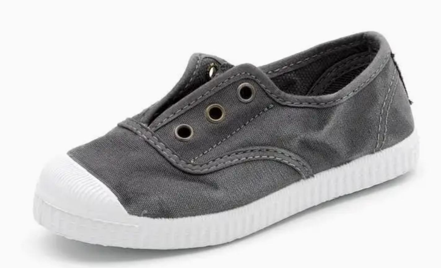 Washed Grey Slip On