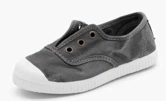 Washed Grey Slip On