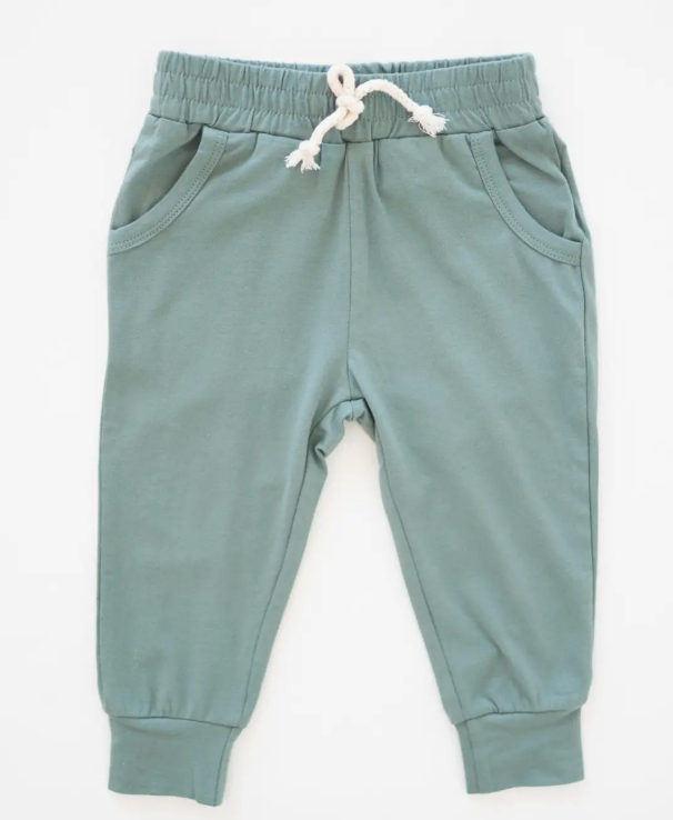 Avery Jersey Jogger | Thyme | 4-5Y