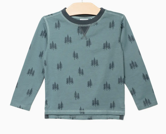 Whistle Patch Tee- Twilight Forest | 3Y